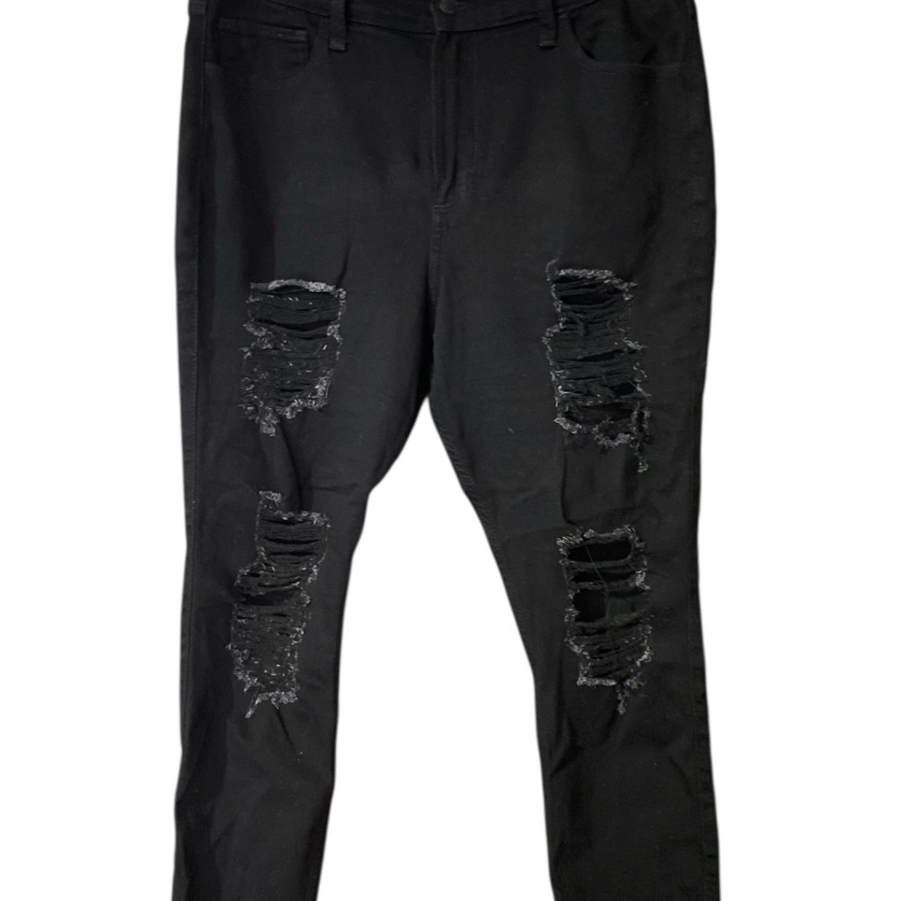 Hollister Black Curvy High-Rise Super‎ Skinny Jeans